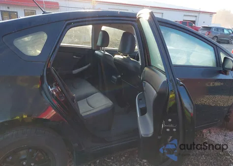 2012 Toyota Prius Four из США, поврежденный, VIN JTDKN3DU6C5395849